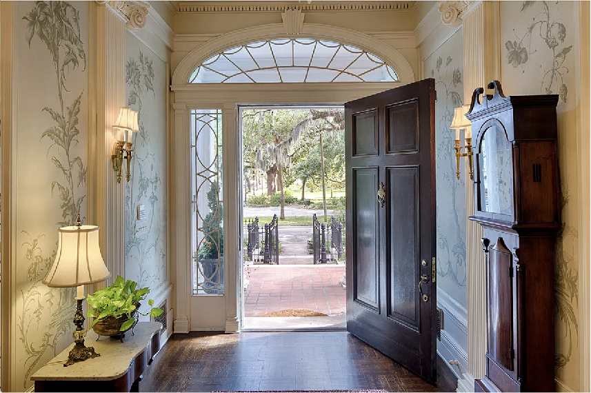 Interior doorway at Ralston College
